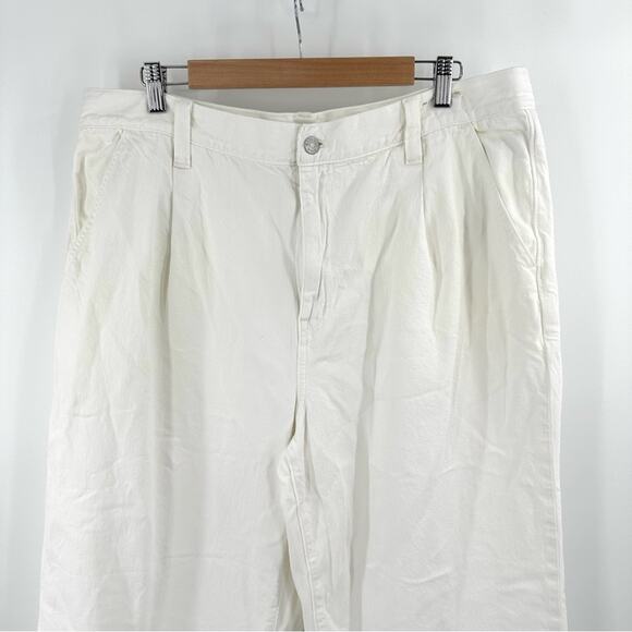 Madewell The Harlow Wide-Leg Jean Airy Denim Edition in white Size 33 - Picture 3 of 10